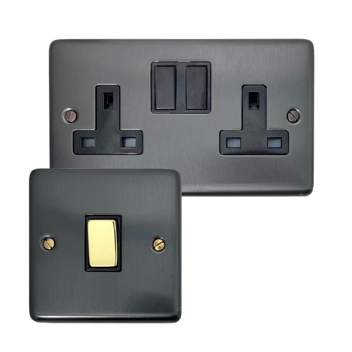 Black Bronze Sockets and Switches