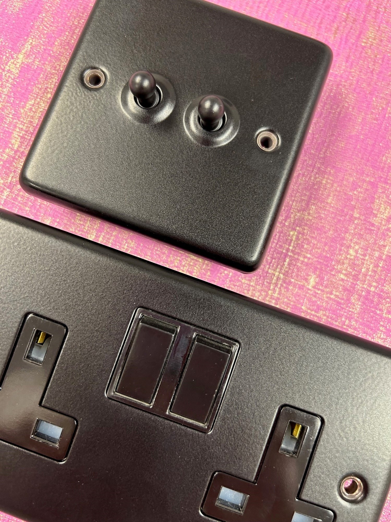 Black Sockets and Switches