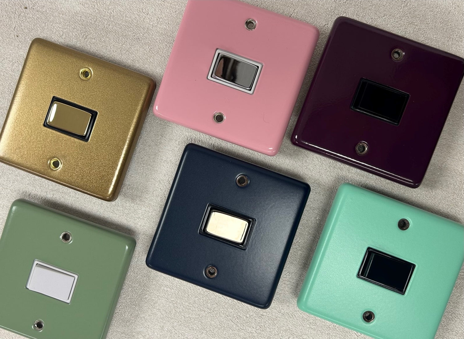 Colour Sockets and Switches