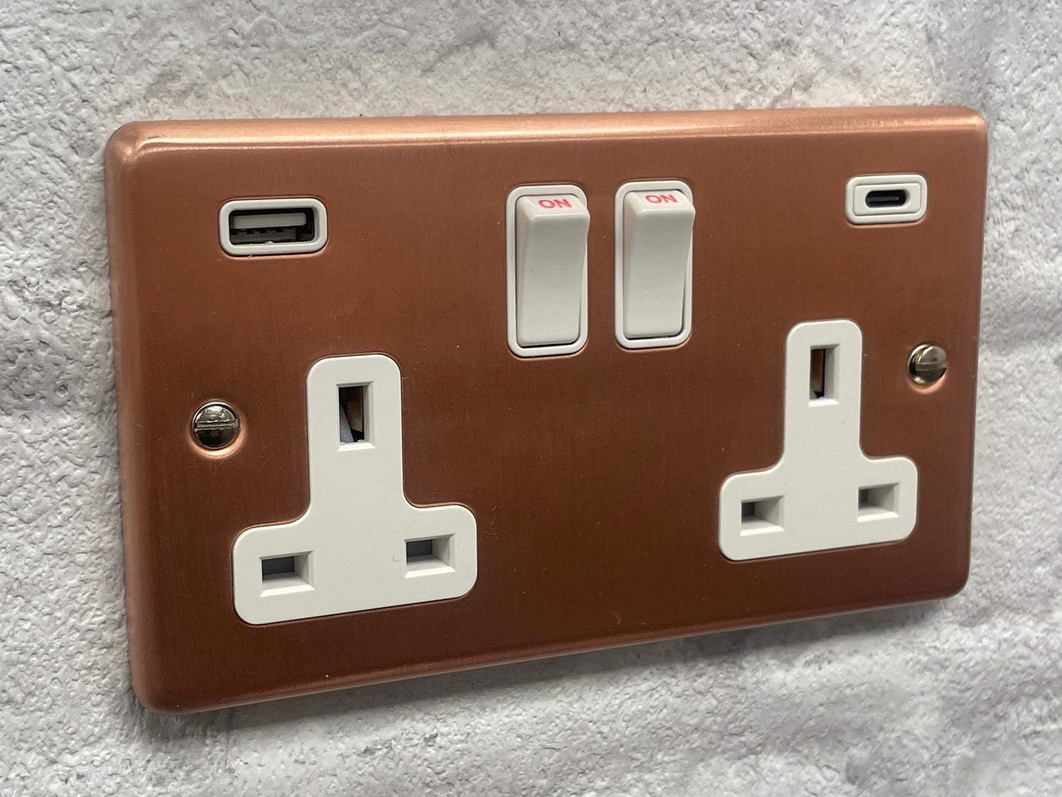 Copper Sockets and Switches