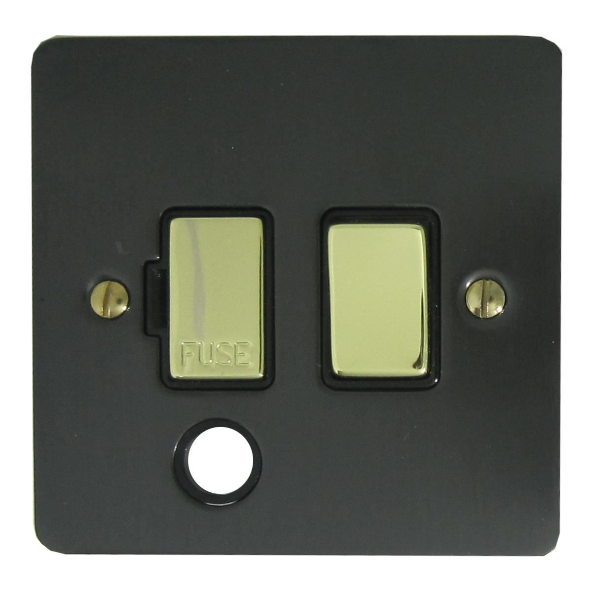 Flat Black Bronze Swt Spur + Outlet