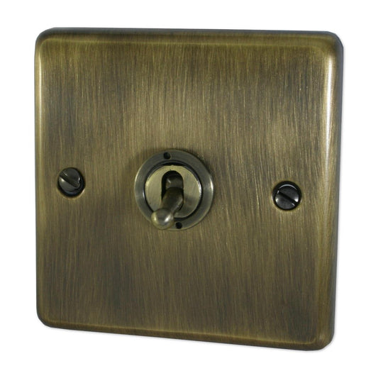 Contour Antique Brass Intermediate Toggle