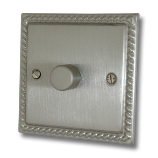 Monarch Satin Nickel 1 Gang LED Dimmer