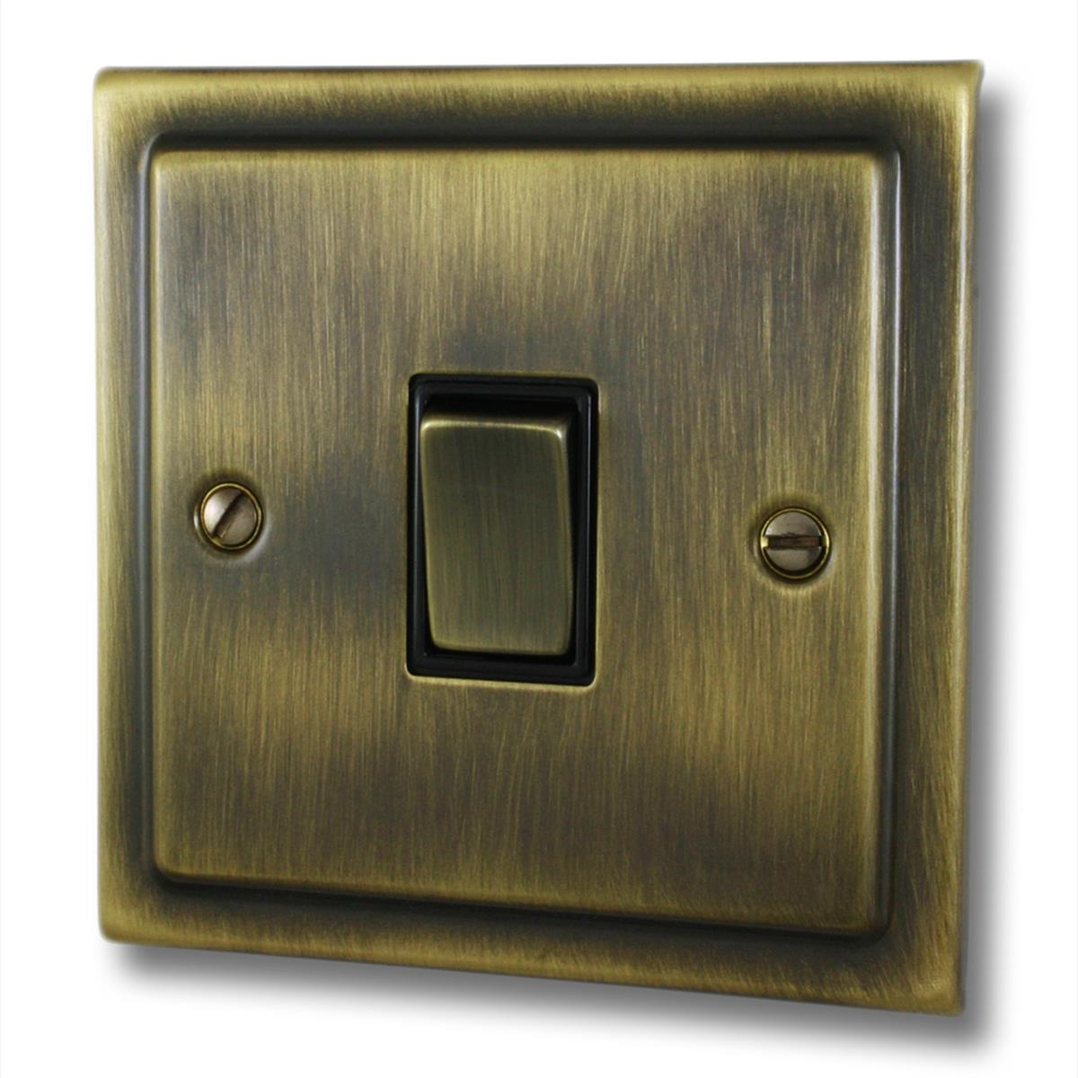 Victorian Antique Brass Intermediate Switch (Brass Switch)