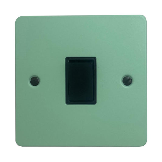 Flat Peppermint Green Intermediate Switch (Black Switch)