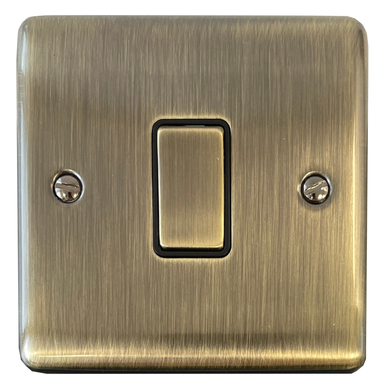 Basics Antique Brass 1 Gang Light Switch