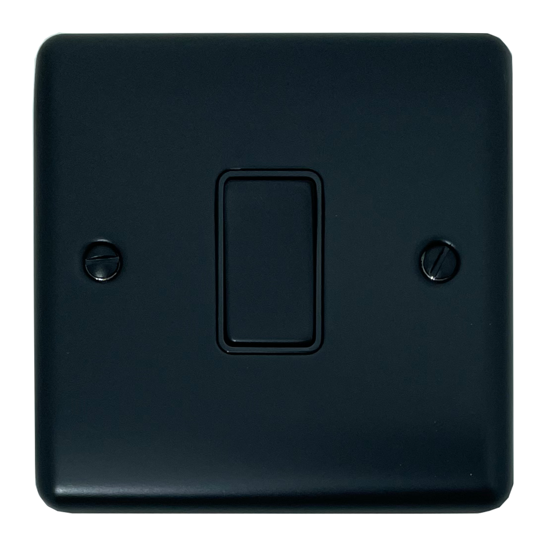 Basics Matt Black Intermediate Light Switch