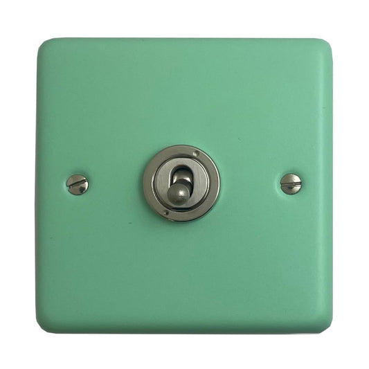 Classic Peppermint Green 1 Gang Toggle