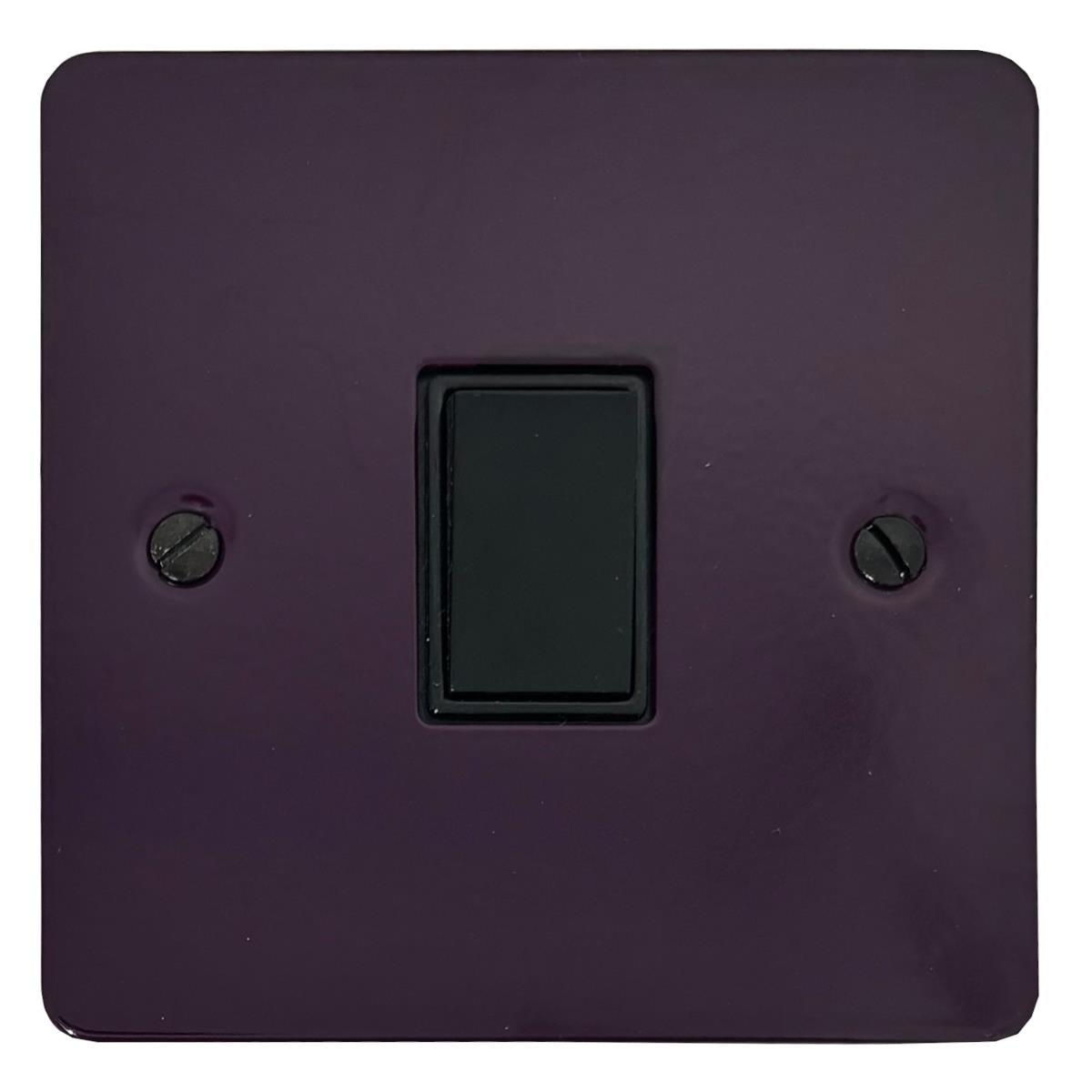 Flat Purple Intermediate Switch (Black Switch)