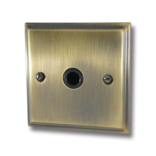 Deco Antique Brass Flex Outlet