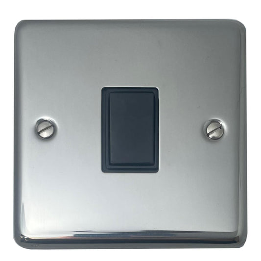 Contour Polished Steel 2 Way Switch