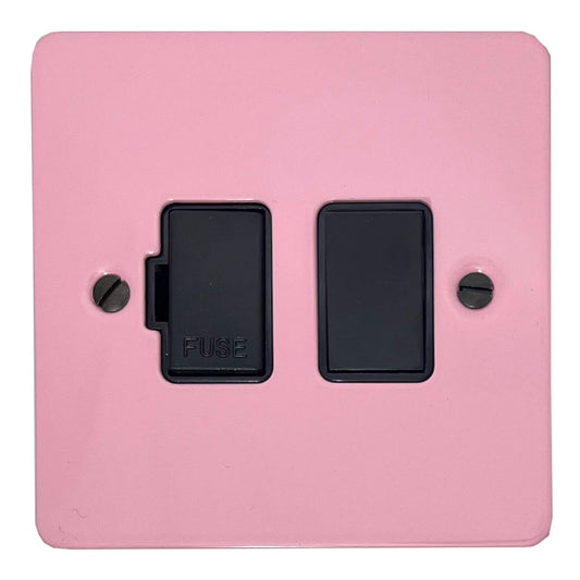 Flat Gloss Pink Switched Fuse Spur (Black Switch)