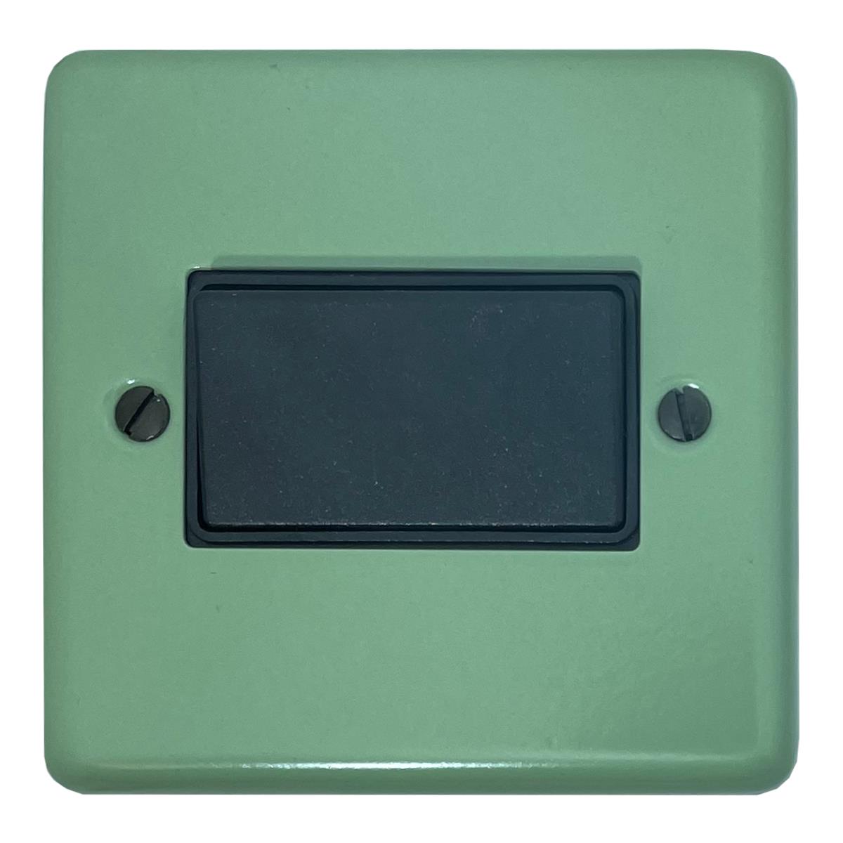 Classic Sage Green Fan Isolator (Black Switch)