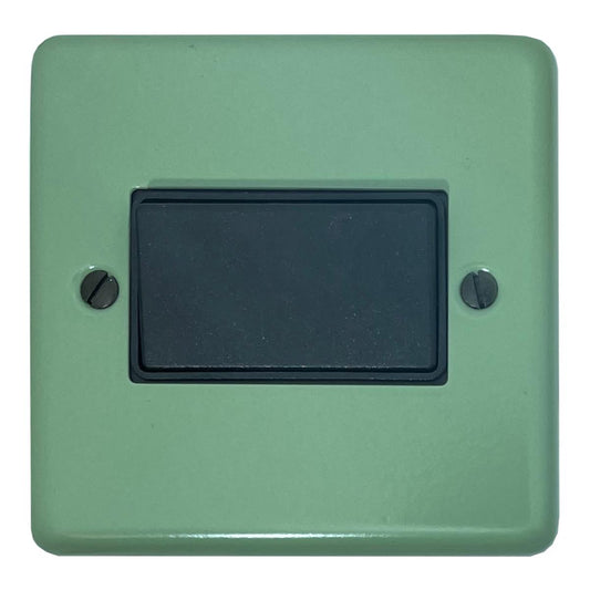 Classic Sage Green Fan Isolator (Black Switch)