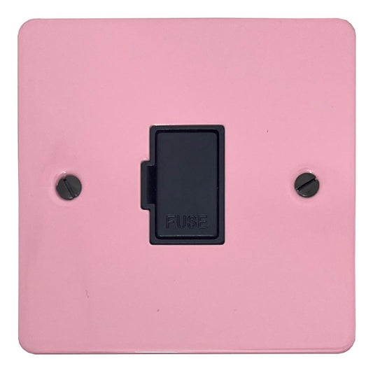 Flat Gloss Pink Unswitched Fuse Spur (Black Insert)