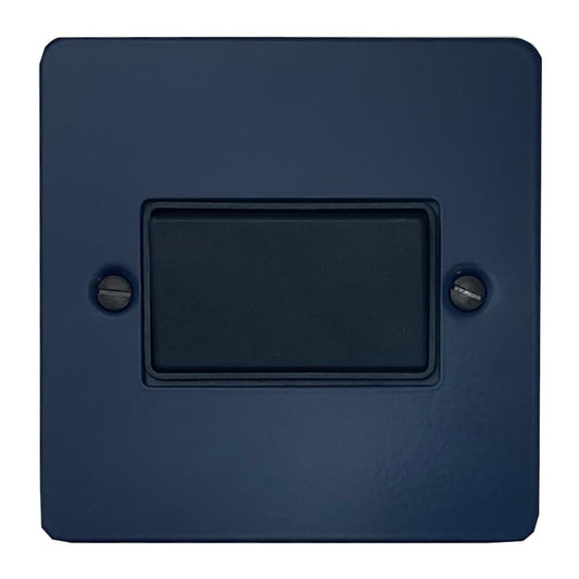 Flat Blue Fan Isolator (Black Switch)