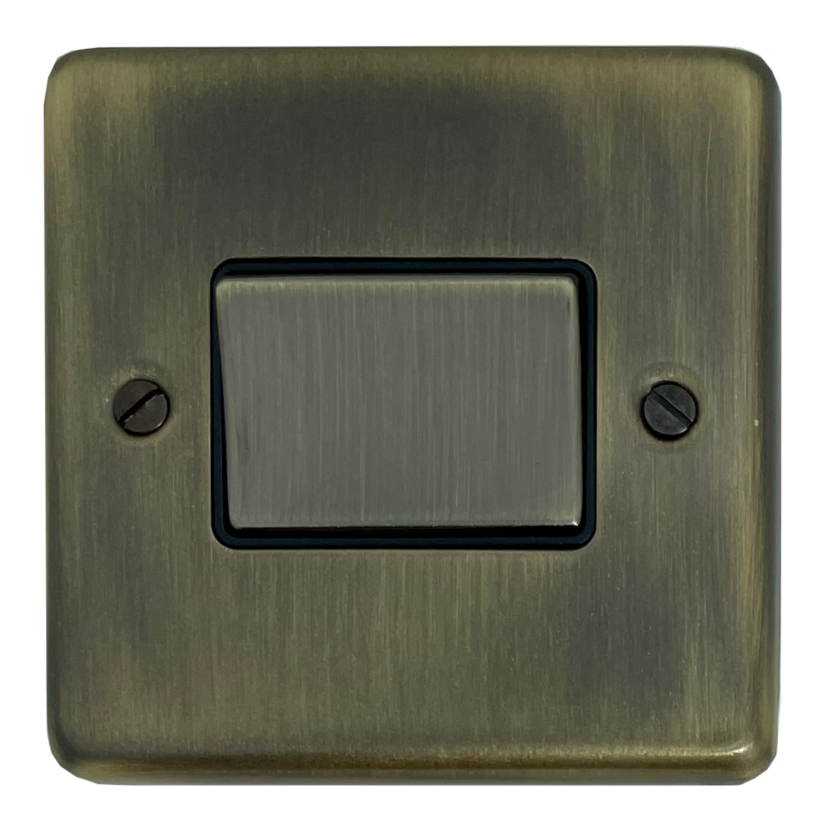 Contour Antique Brass Fan Isolator (Brass Switch)