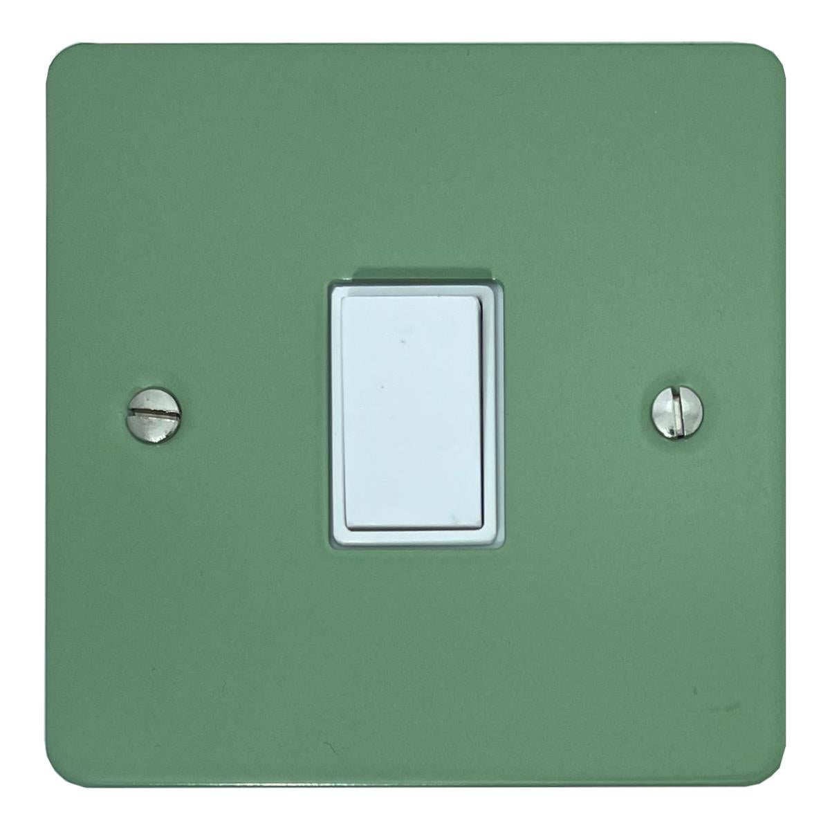 Flat Sage Green Intermediate Switch (White Switches)