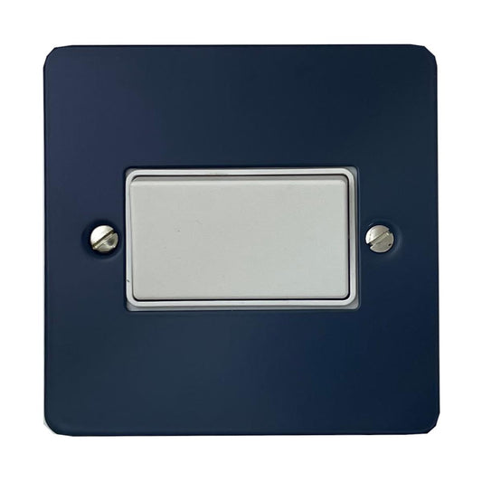 Flat Blue Fan Isolator (White Switch)