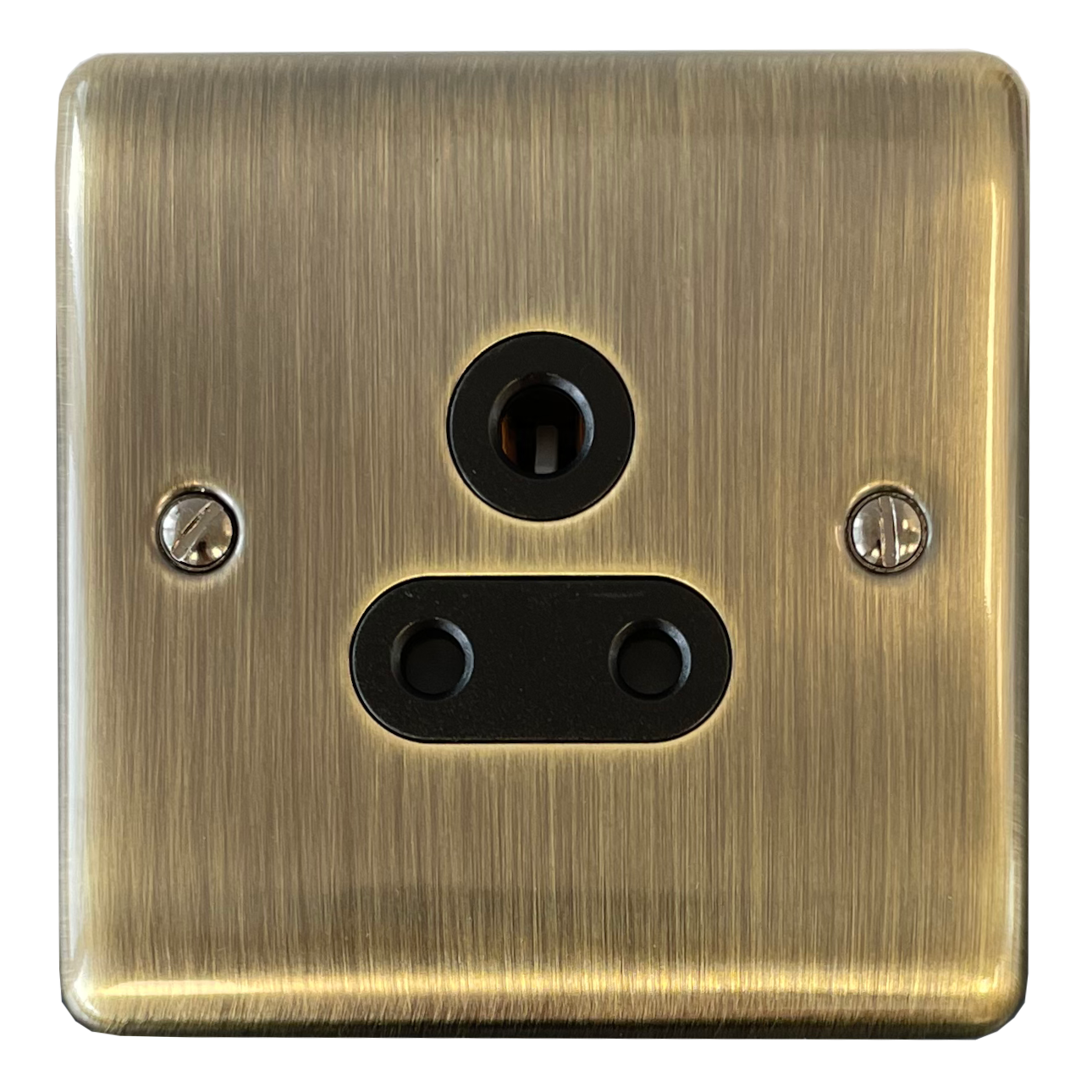 Basics Antique Brass 5 Amp Socket