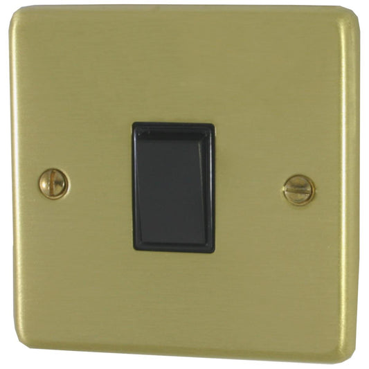 Contour Satin Brass 1 Gang 2 Way Switch