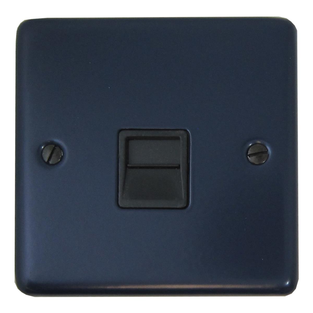 Contour Blue Telephone Primary Socket (Black Insert)