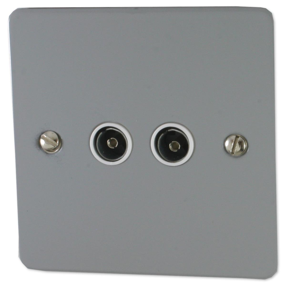 Flat Light Grey Twin  Tv Point