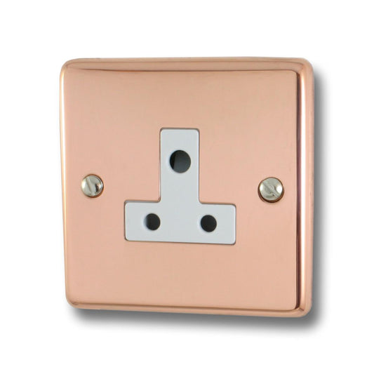 Contour Bright Copper 5 Amp Socket