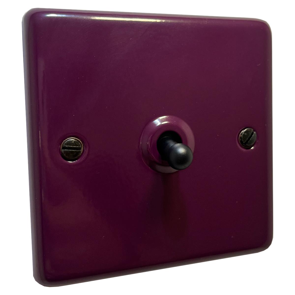 Contour Purple 1 Gang Toggle