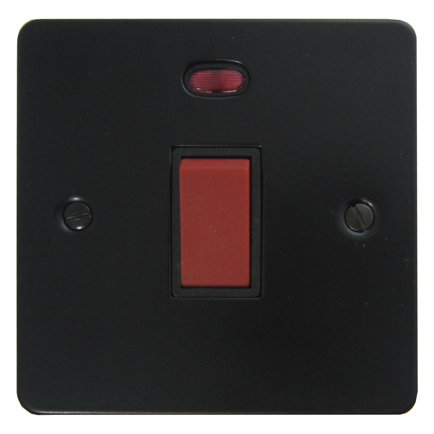 Flat Black 45 Amp DP Switch (Black Switch)