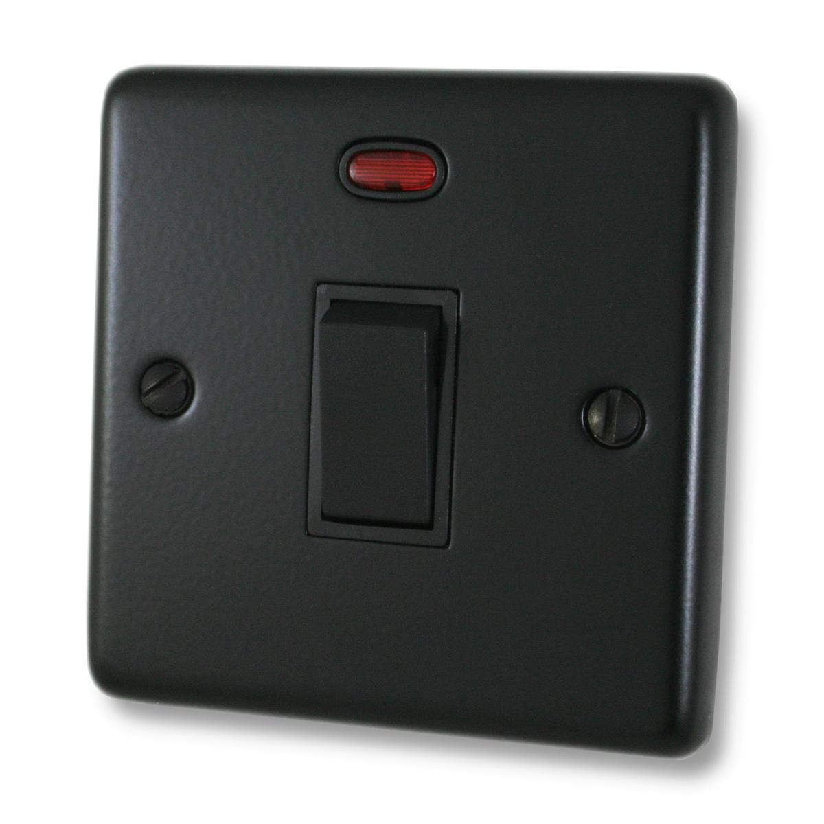 Contour Flat Black 20 Amp Dp Switch