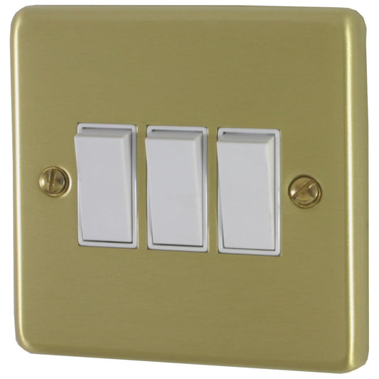 Contour Satin Brass 2 Way Switch