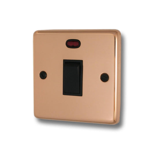 Contour Bright Copper 20 Amp Dp Switch