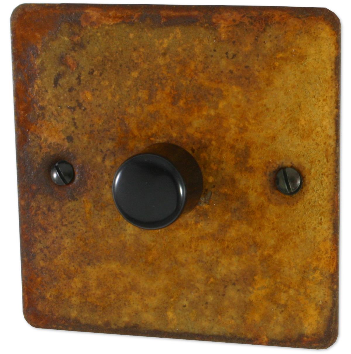 Flat Rust 1 Gang Dimmer 400W