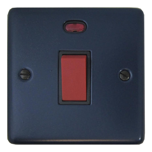 Contour Blue 45A Dp Switch + Neon S/P