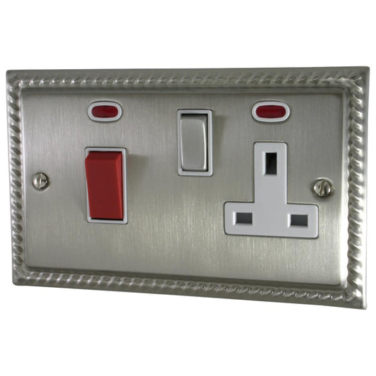 Monarch Satin Nickel Cooker Socket