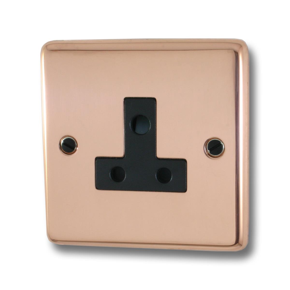 Contour Bright Copper 5A Socket