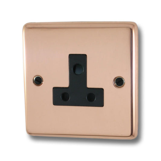 Contour Bright Copper 5A Socket