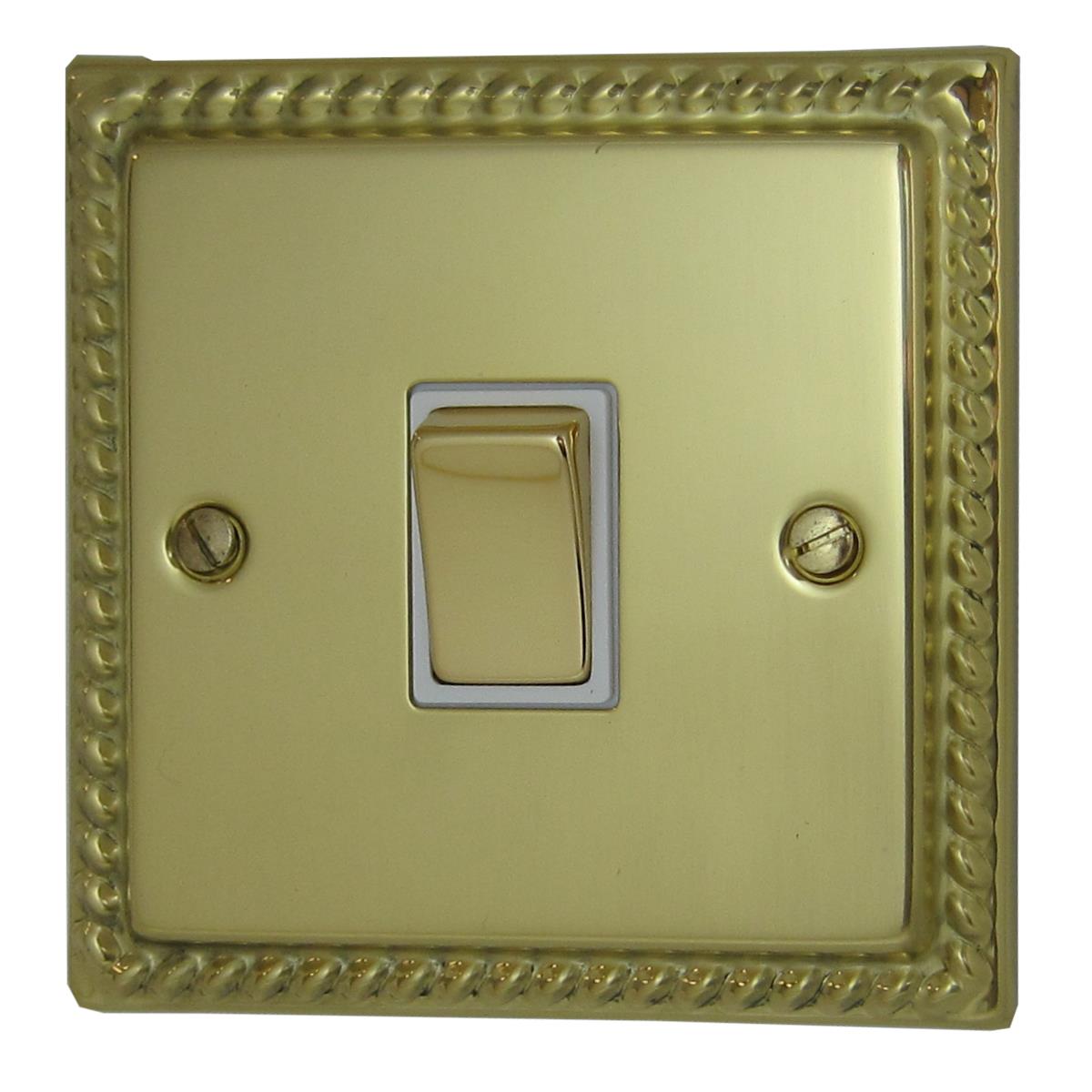 Monarch Polished Brass 1 Gang 2 Way Switch