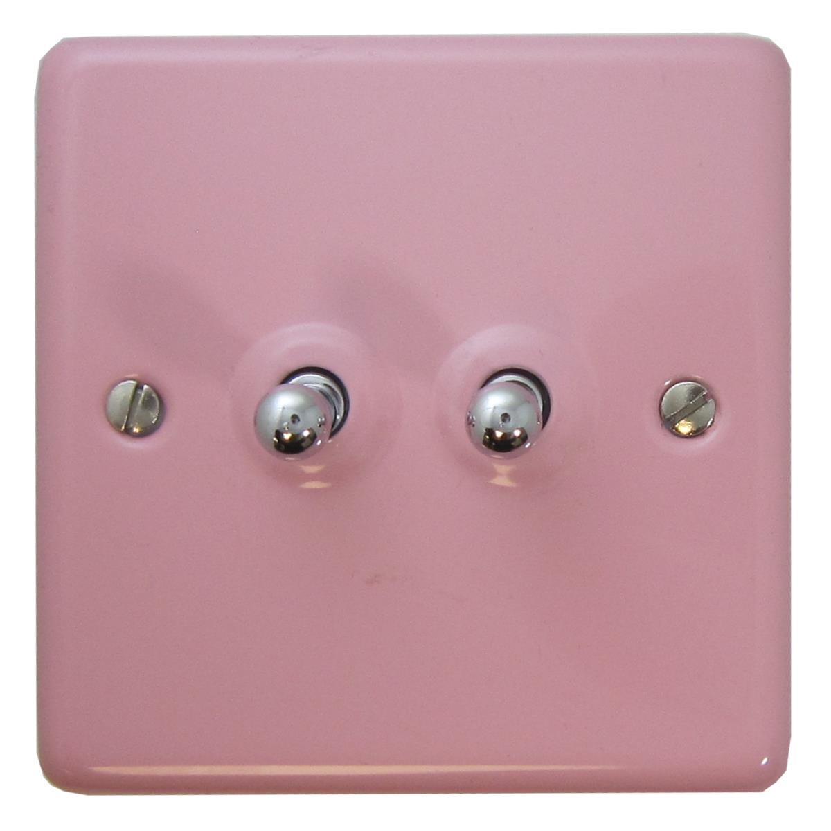 Contour Pink 2 Gang Toggle