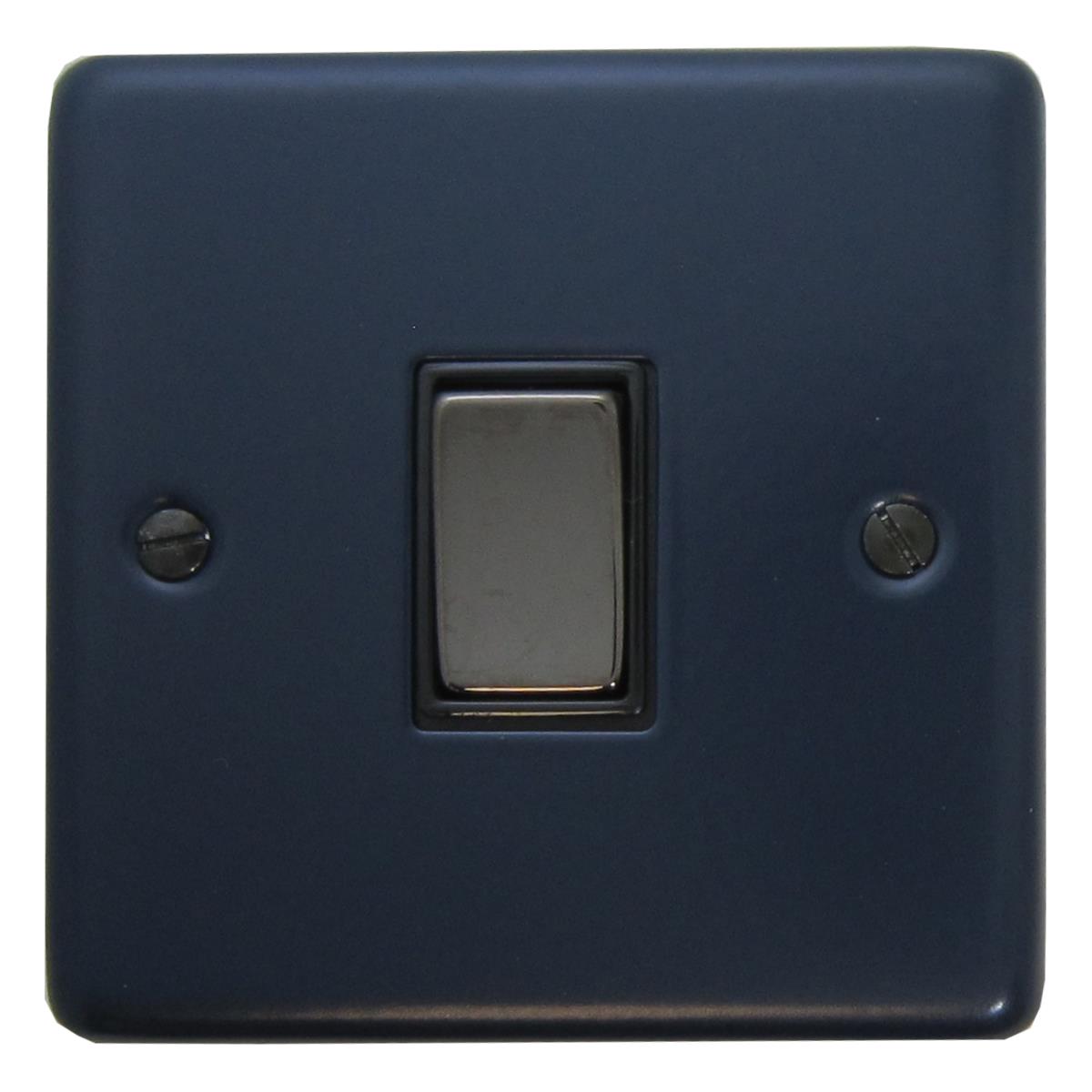 Contour Blue 1 Gang Switch