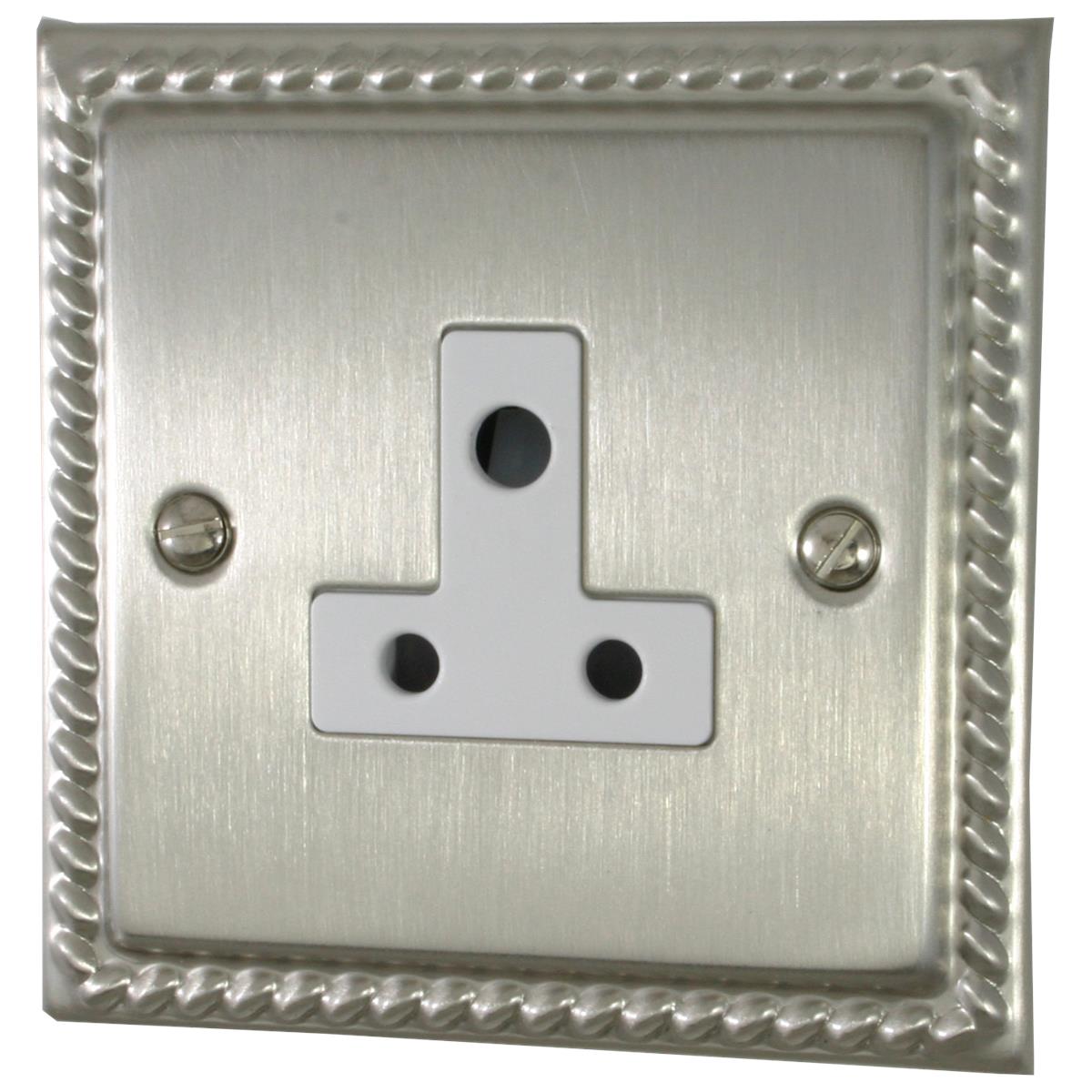 Monarch Satin Nickel 5 Amp Socket