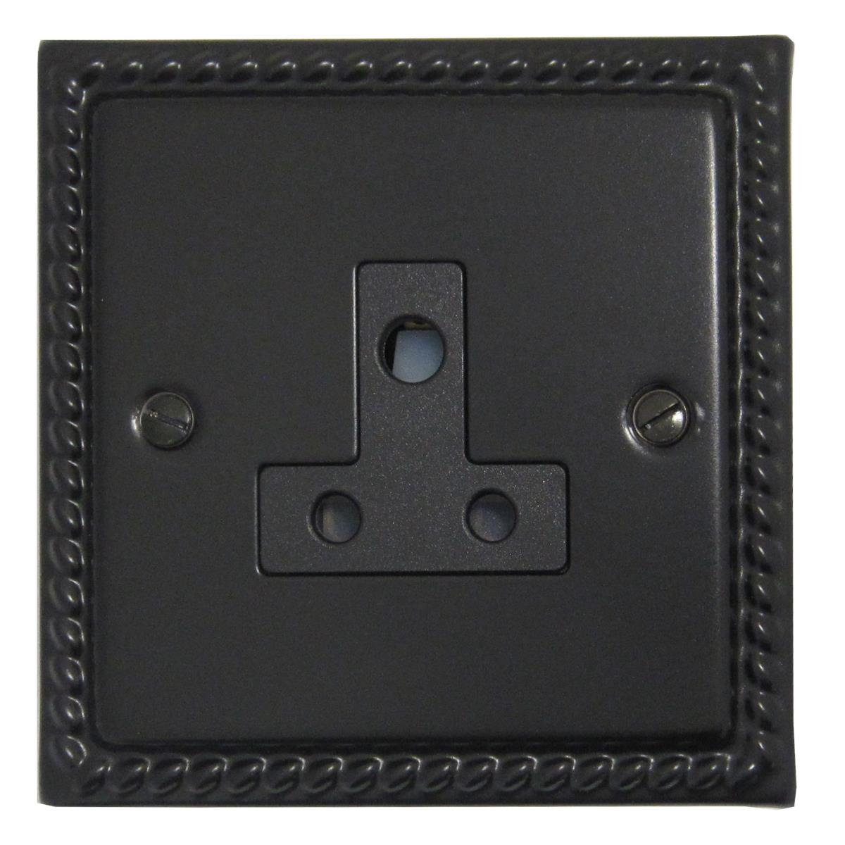 Monarch Flat Black 5A Socket