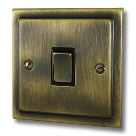 Trimline Antique Brass Intermediate Switch (Brass Switch)