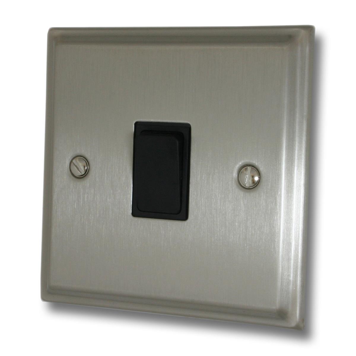 Deco Satin Nickel 1 Gang 2Way Switch