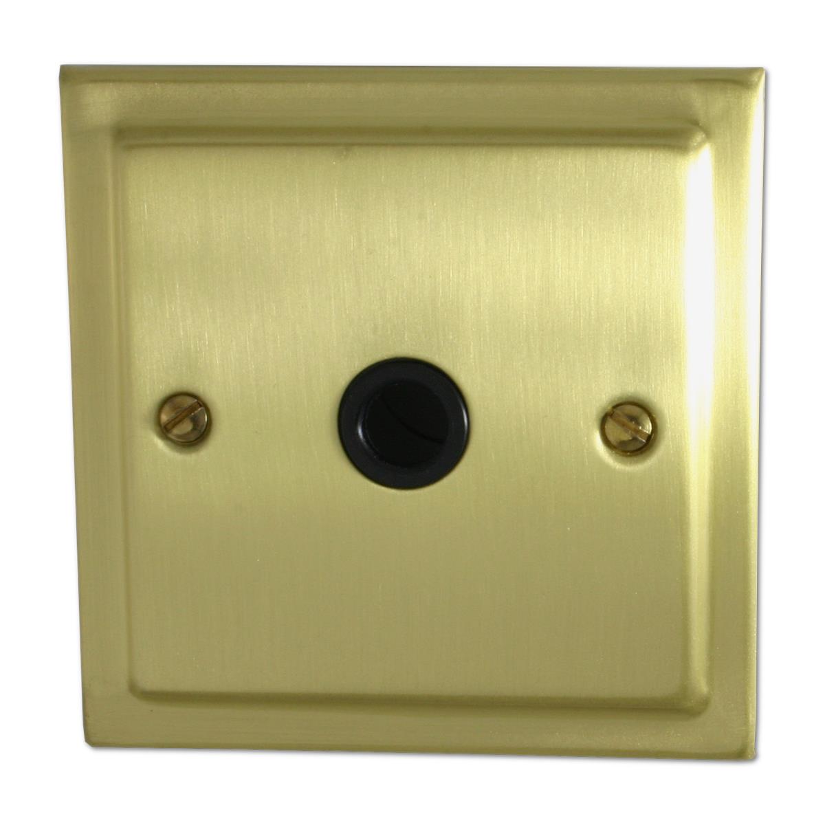 Trimline Satin Brass Flex Outlet