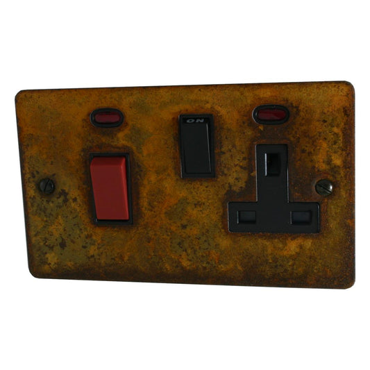 Flat Rust Cooker Socket