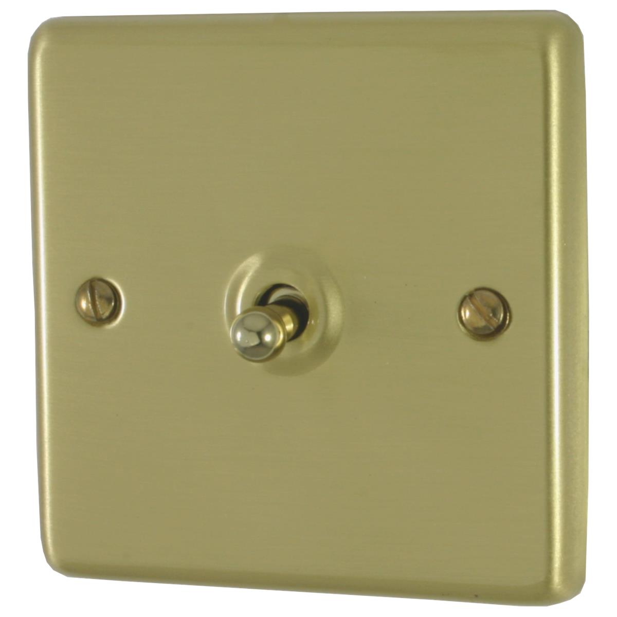 Contour Satin Brass Intermediate Toggle