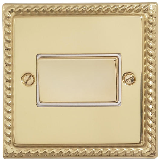 Monarch Polished Brass Fan Isolator