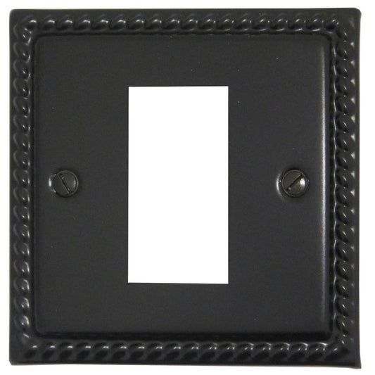 Monarch Flat Black 1 Module Data Plate